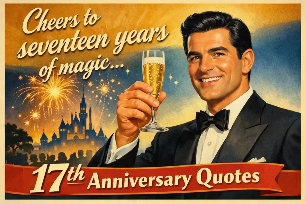 Short 17th Anniversary Quotes