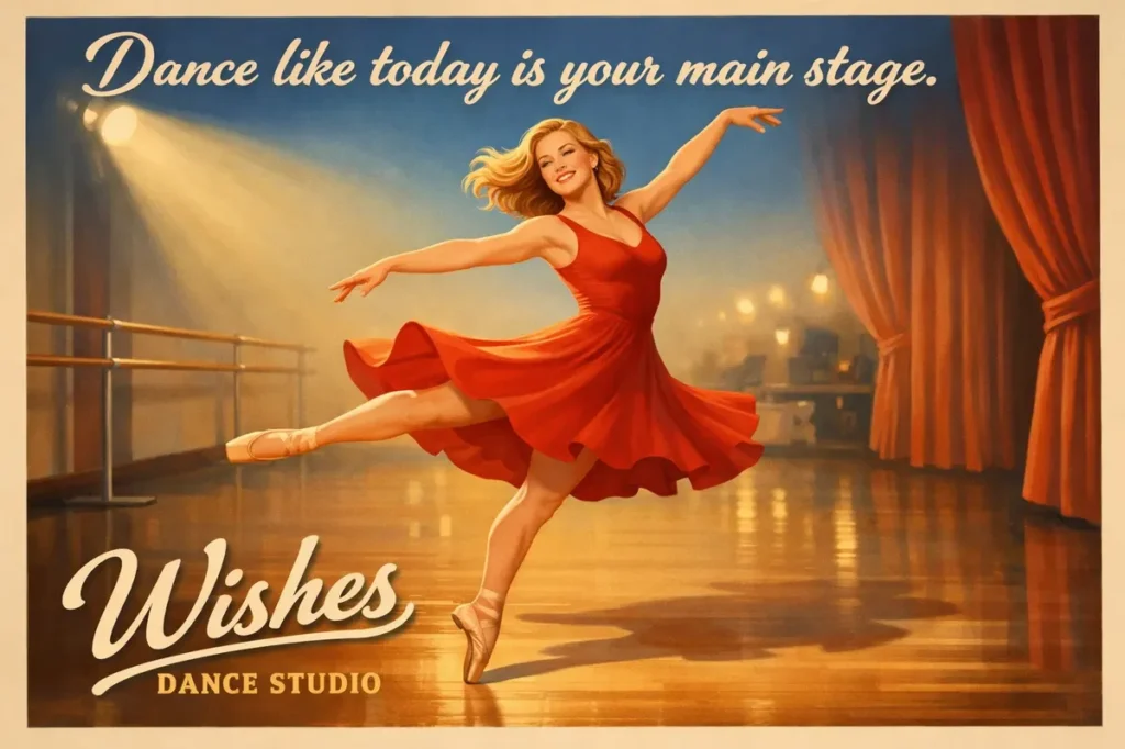 Birthday Wishes for Studio Dance