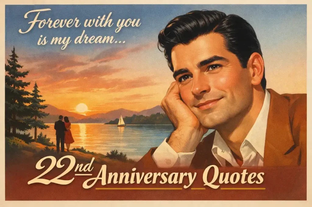 Love and Forever 22nd Anniversary Quotes