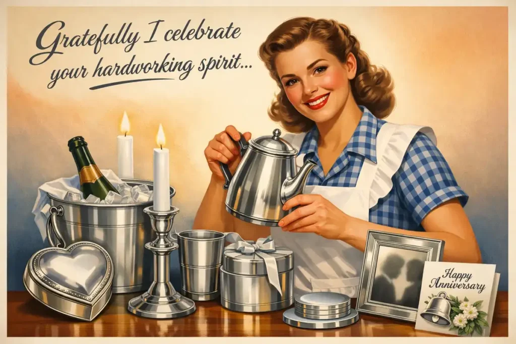 Tin or Aluminum Anniversary Gifts for Him