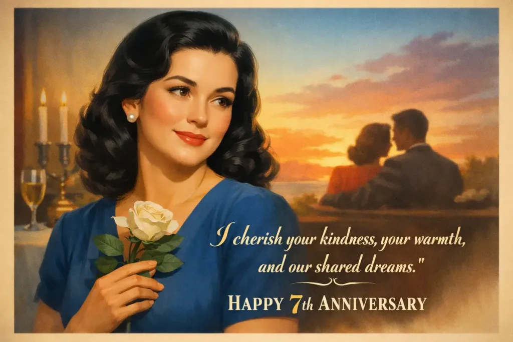 7 years Anniversary short message to my husband
