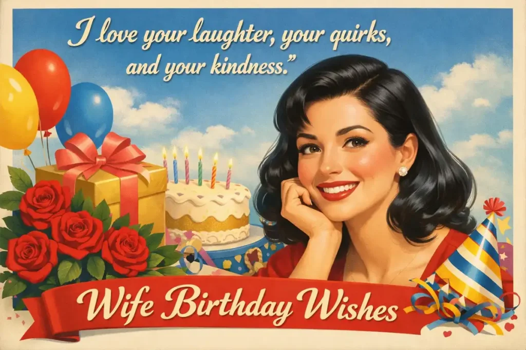 Heart touching birthday wishes for wife