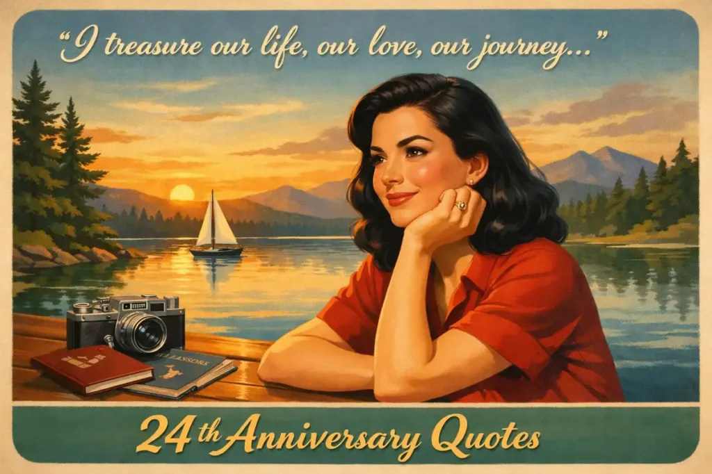 Milestone 24th Anniversary Quotes