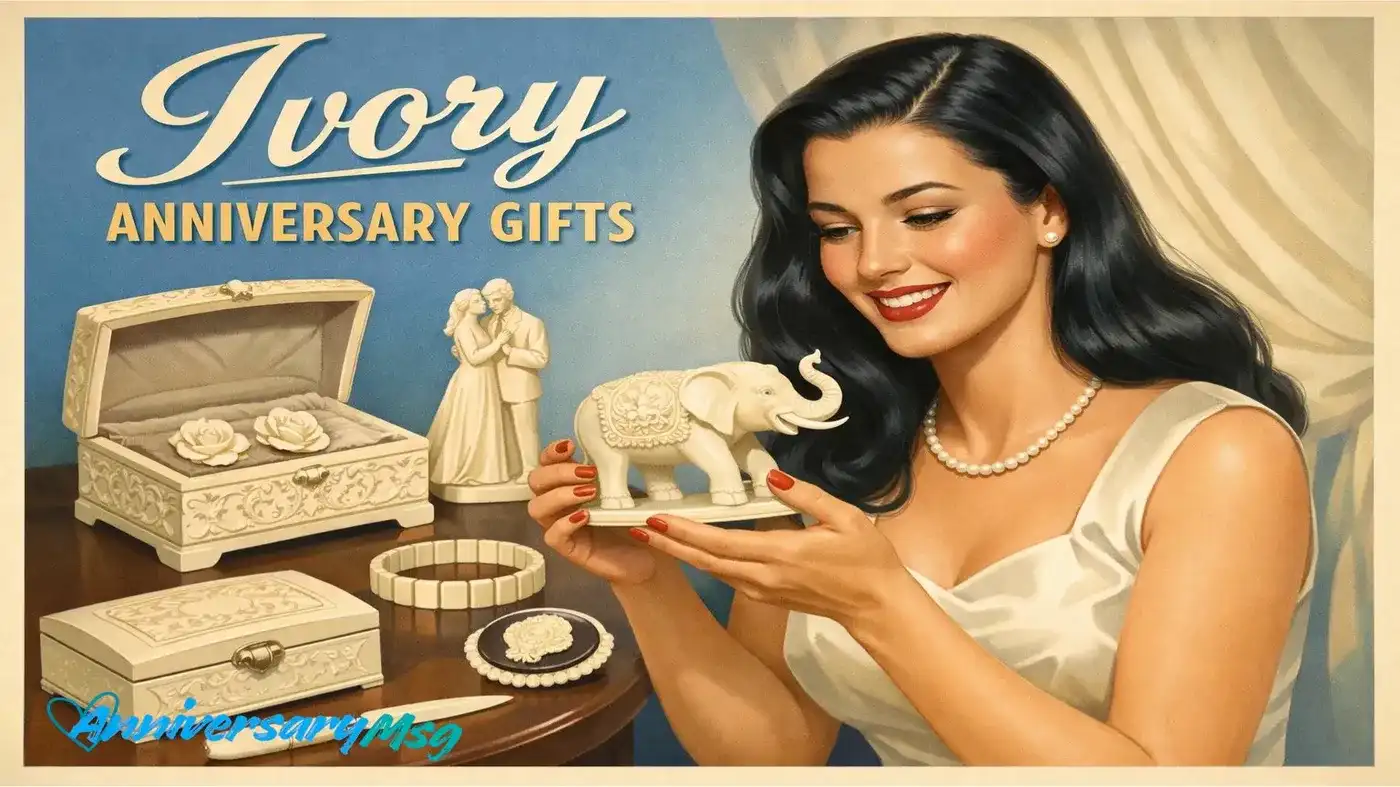 Ivory Anniversary Gifts That Turn Love Into Timeless Treasure