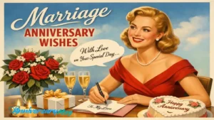 Marriage Anniversary Wishes for Husband, Wife, and Couples