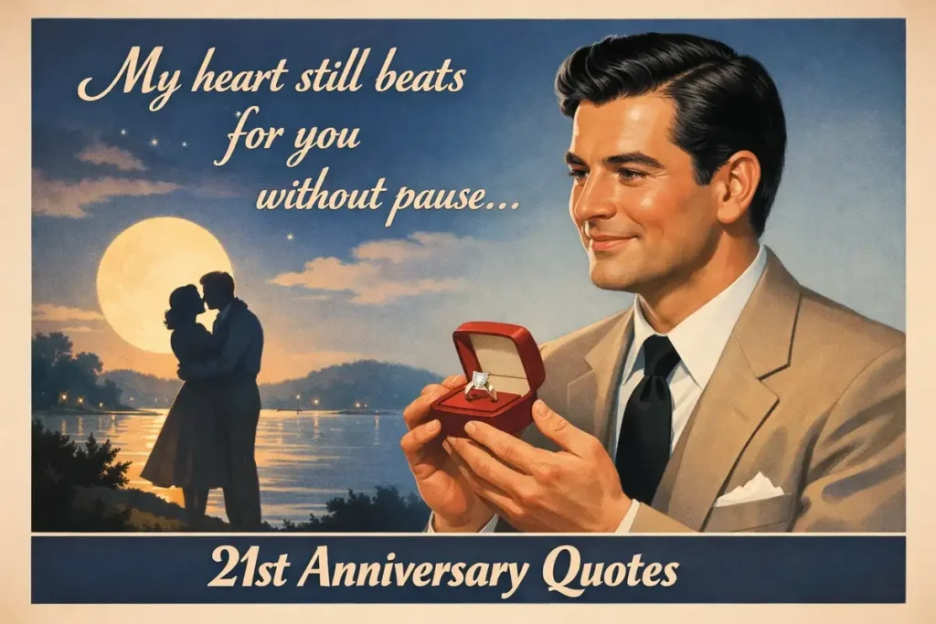 Short And Sweet 21st Anniversary Quotes