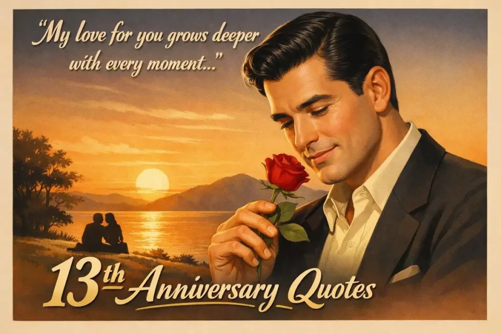 13th anniversary quotes for husband