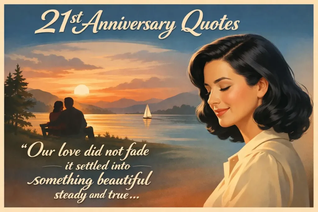 Romantic 21st Anniversary Quotes For Your Partner