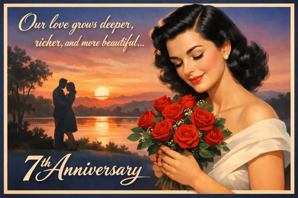 Happy 7th anniversary, my love