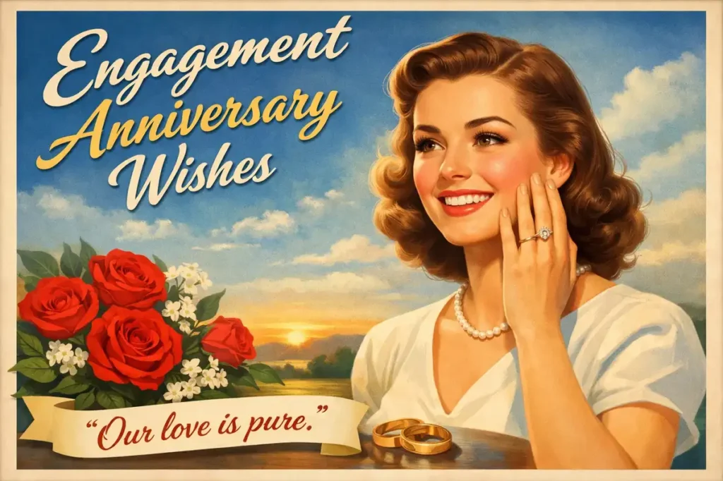 Romantic Engagement Anniversary Wishes For Future Marriage