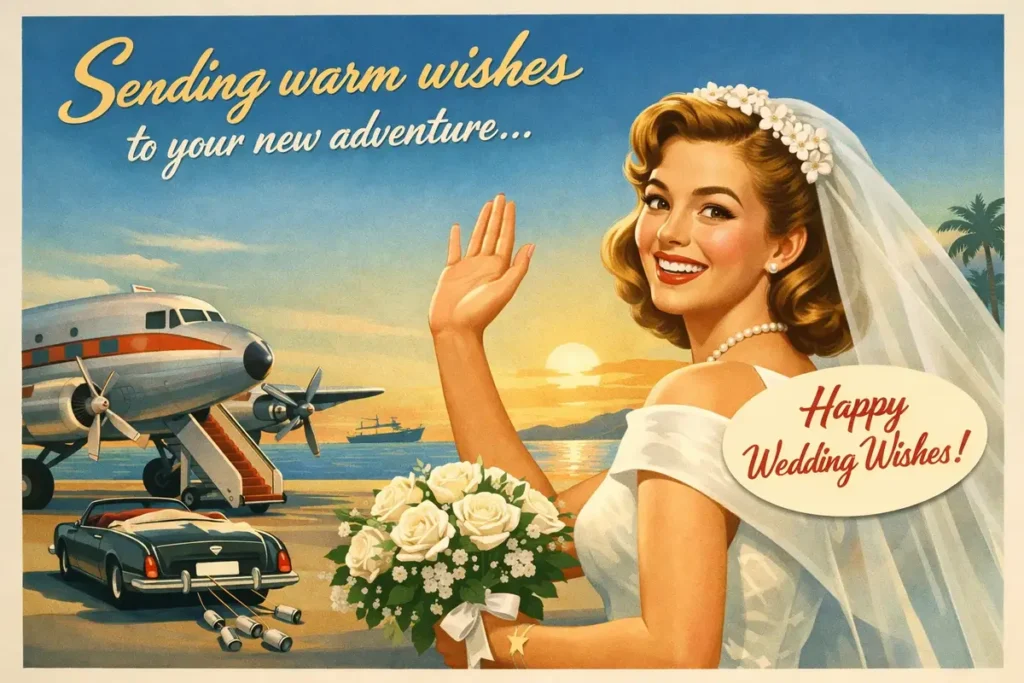 Creative Wishes For Newly Married Couple