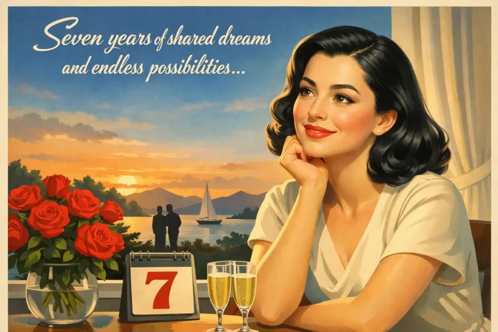 Inspirational 7th anniversary quotes for love