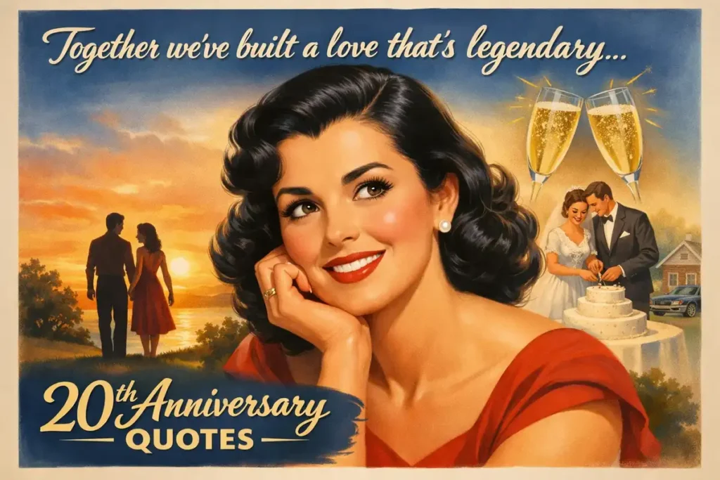Unique 20th Anniversary Quotes