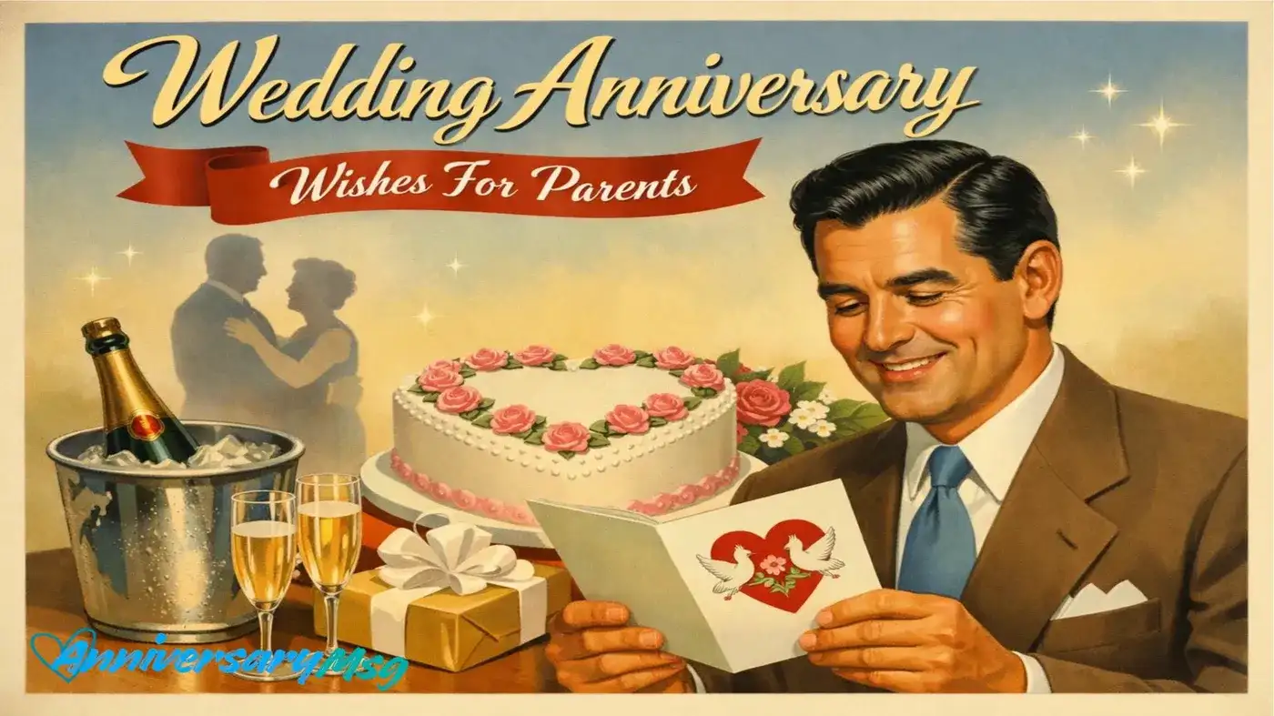 Wedding Anniversary Wishes For Parents From Loved Ones