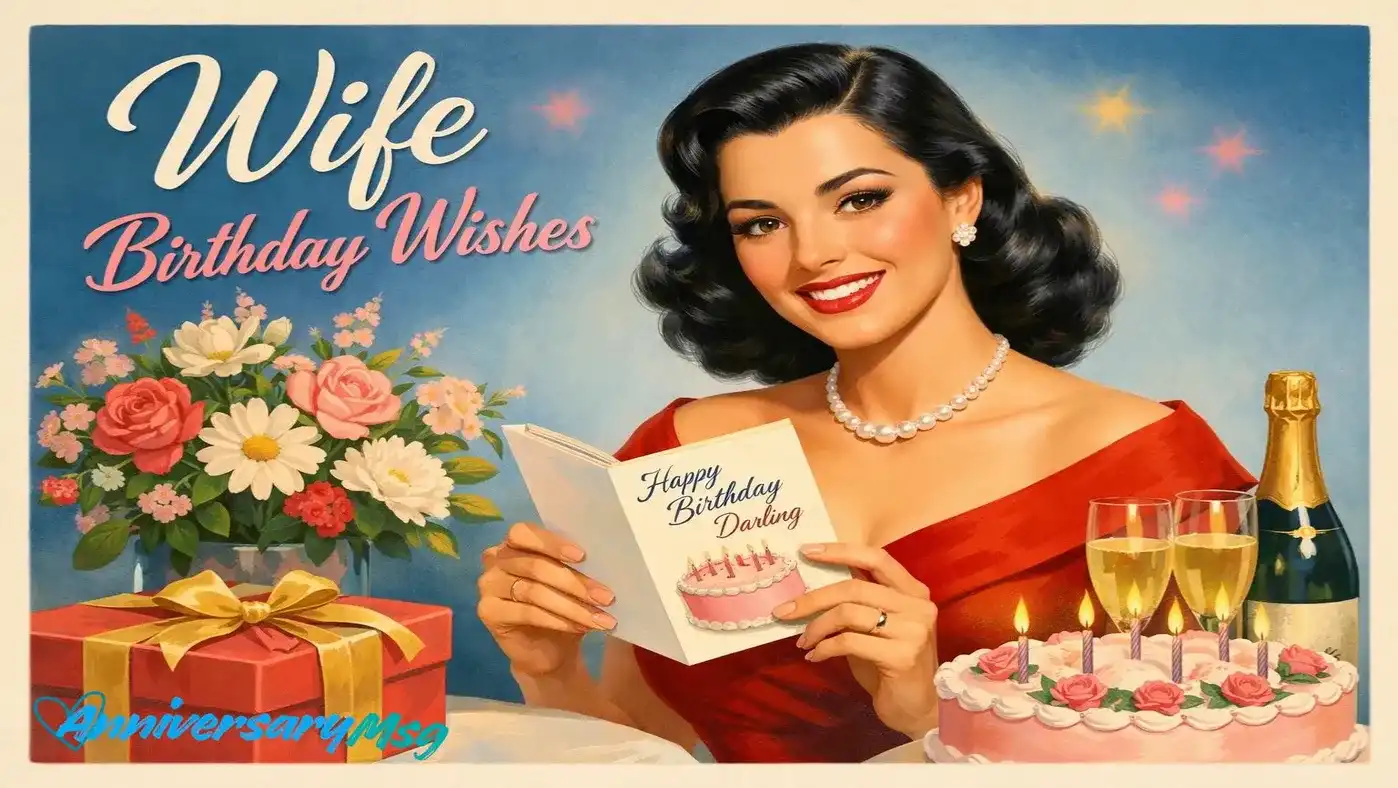Wife Birthday Wishes to Make Her Day Unforgettable