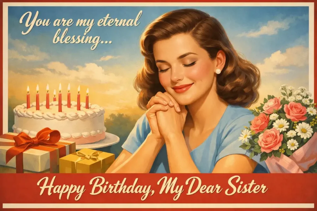 Final Heart Touching Birthday Wishes for Sister