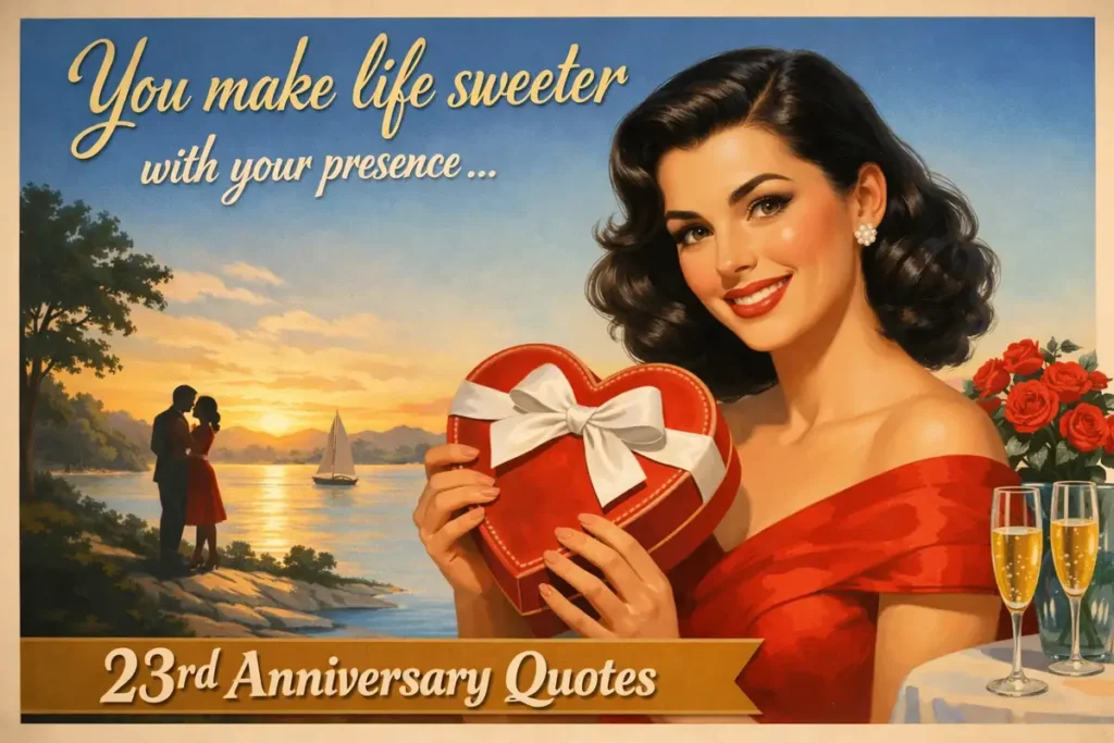 23rd Anniversary Quotes for Him