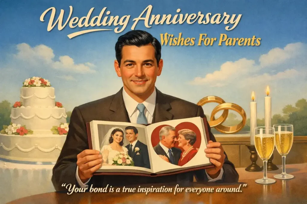 54th Wedding Anniversary Wishes for Parents