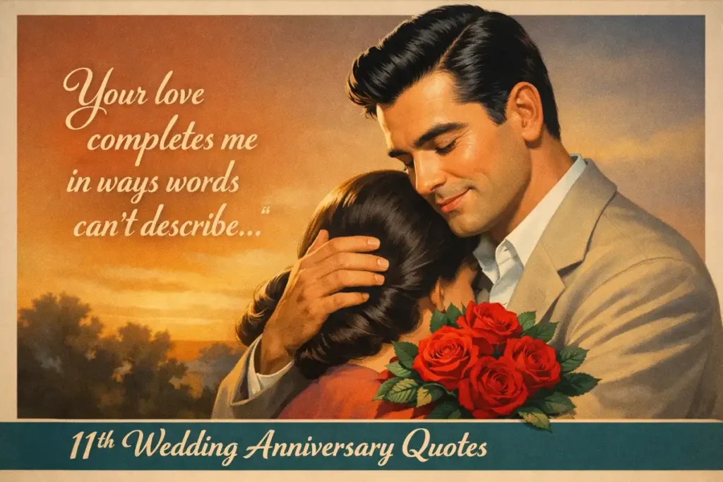 11th wedding anniversary quotes for husband