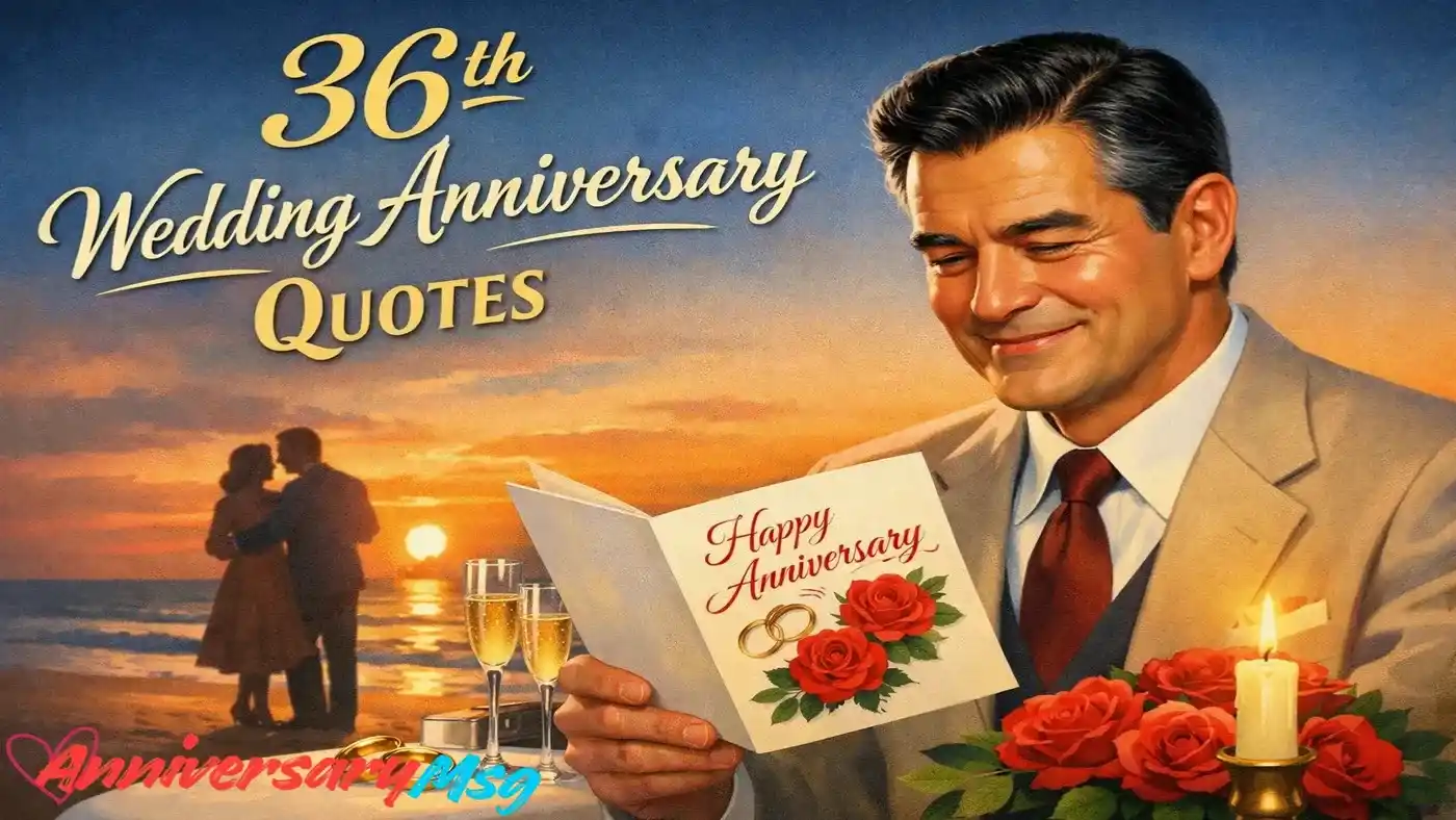 36th Wedding Anniversary Quotes That Speak From Heart