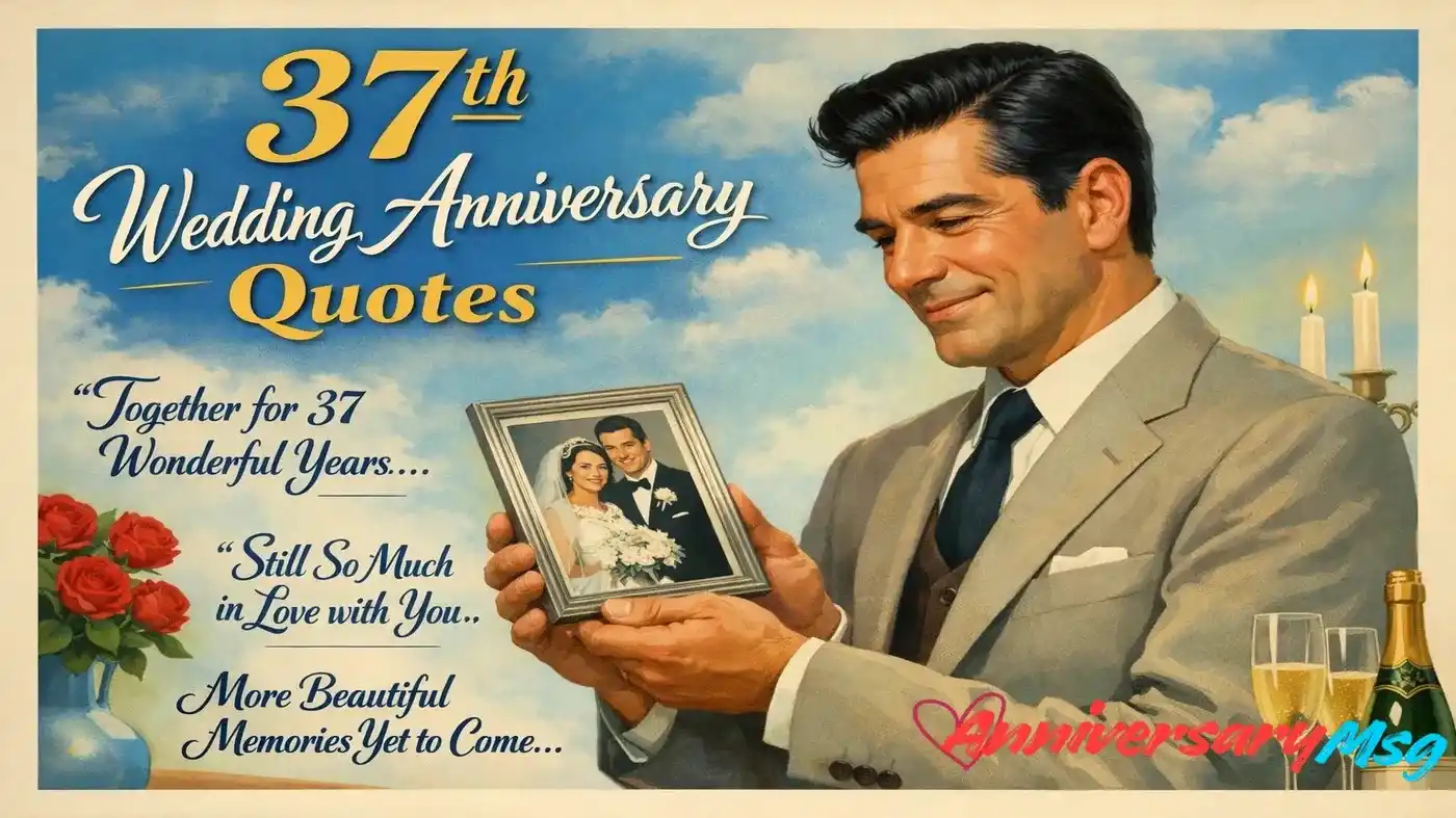 37th Wedding Anniversary Quotes to Celebrate Love With Fun