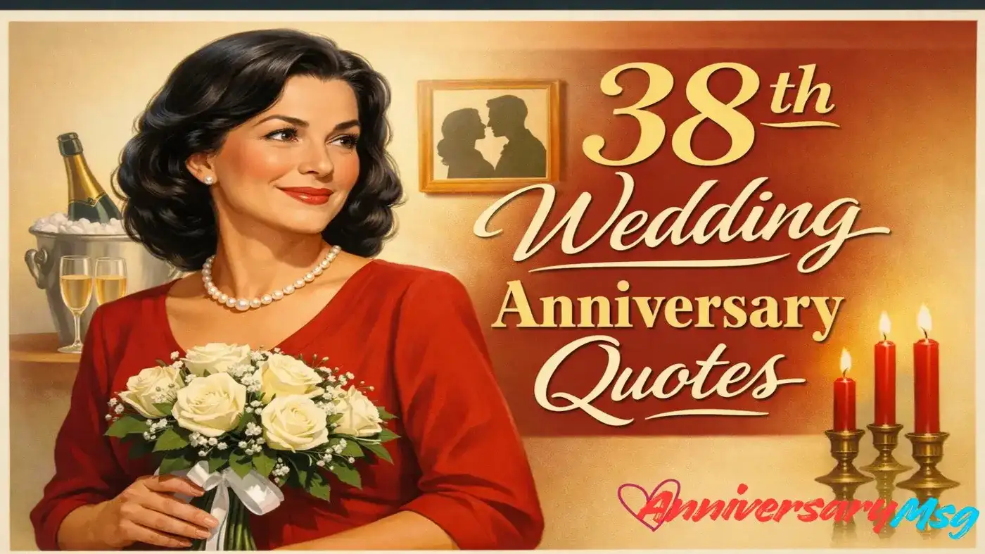 38th Wedding Anniversary Quotes That Are For Love Ones