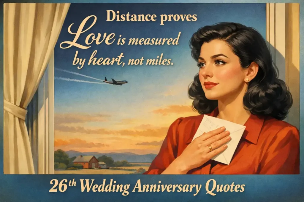 26th Anniversary Quotes for Long Distance Love