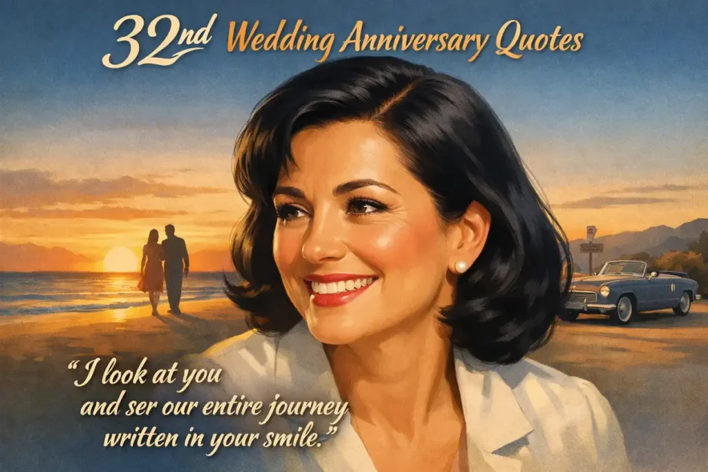 Romantic 32nd Wedding Anniversary Quotes for Husband