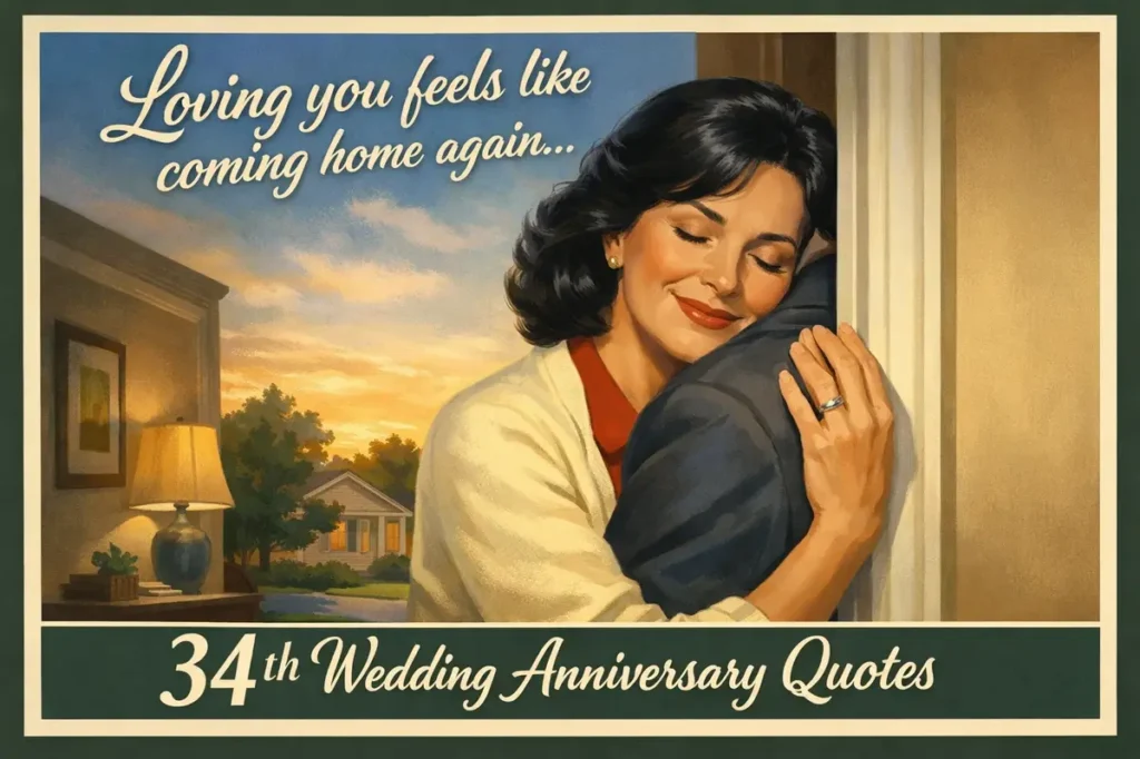 Romantic 34th Wedding Anniversary Quotes for Lifelong Love