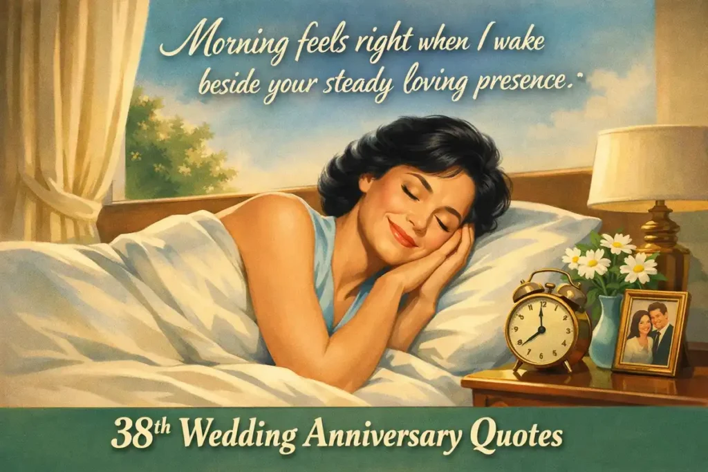 Romantic 38th Wedding Anniversary Quotes For Lifelong Love