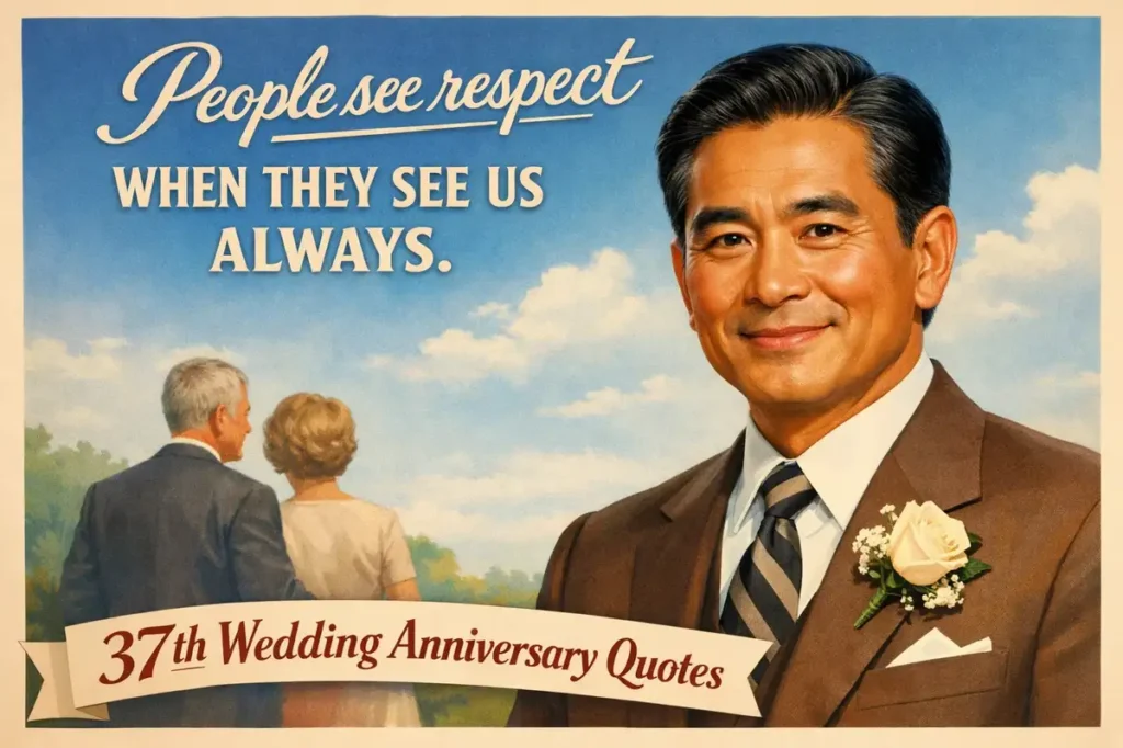 Family And Friends 37th Wedding Anniversary Quotes