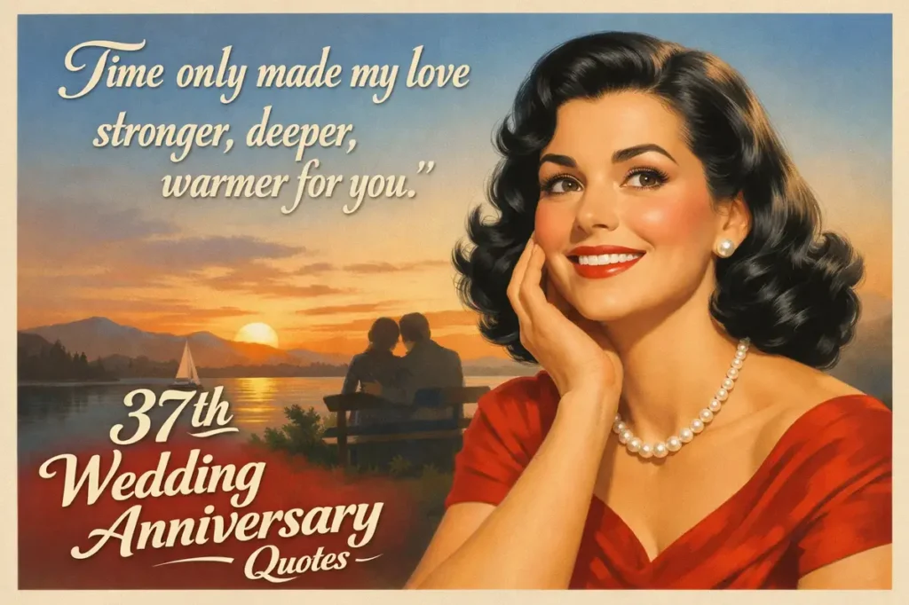 Romantic 37th Wedding Anniversary Quotes For Lifelong Love