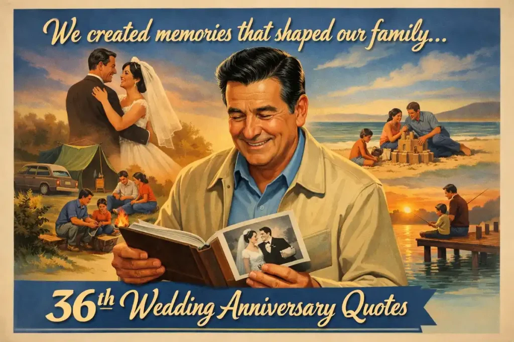 Family And Friends 36th Wedding Anniversary Quotes