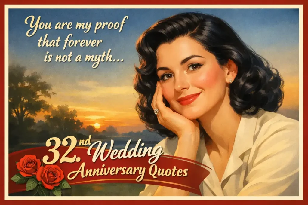 Emotional 32nd Wedding Anniversary Quotes for Long Marriages