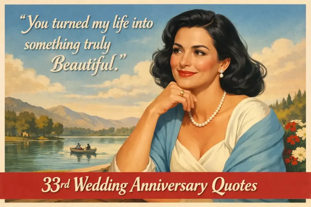 Romantic 33rd Wedding Anniversary Quotes for Lifelong Love
