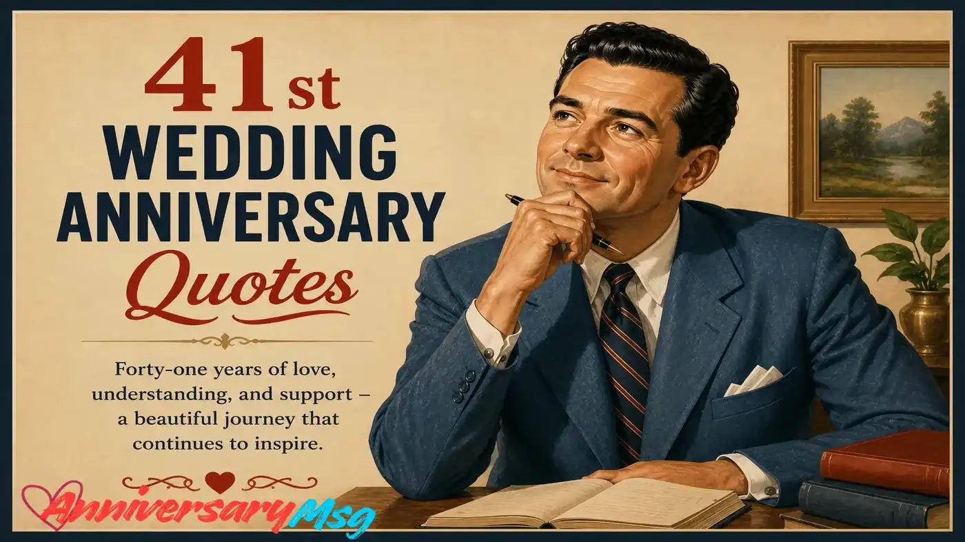 41st Wedding Anniversary Quotes Filled With Romance