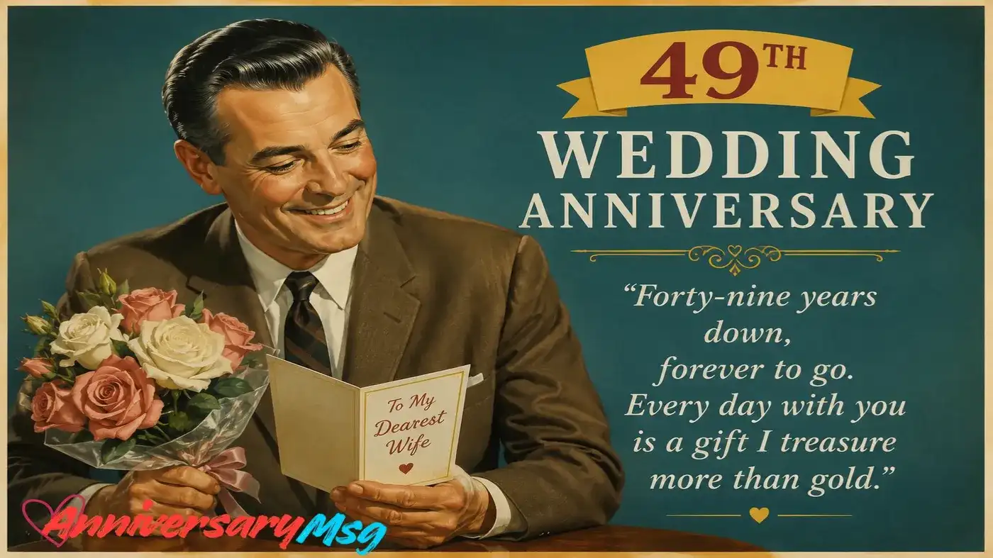 49th Wedding Anniversary Quotes That Celebrate Love