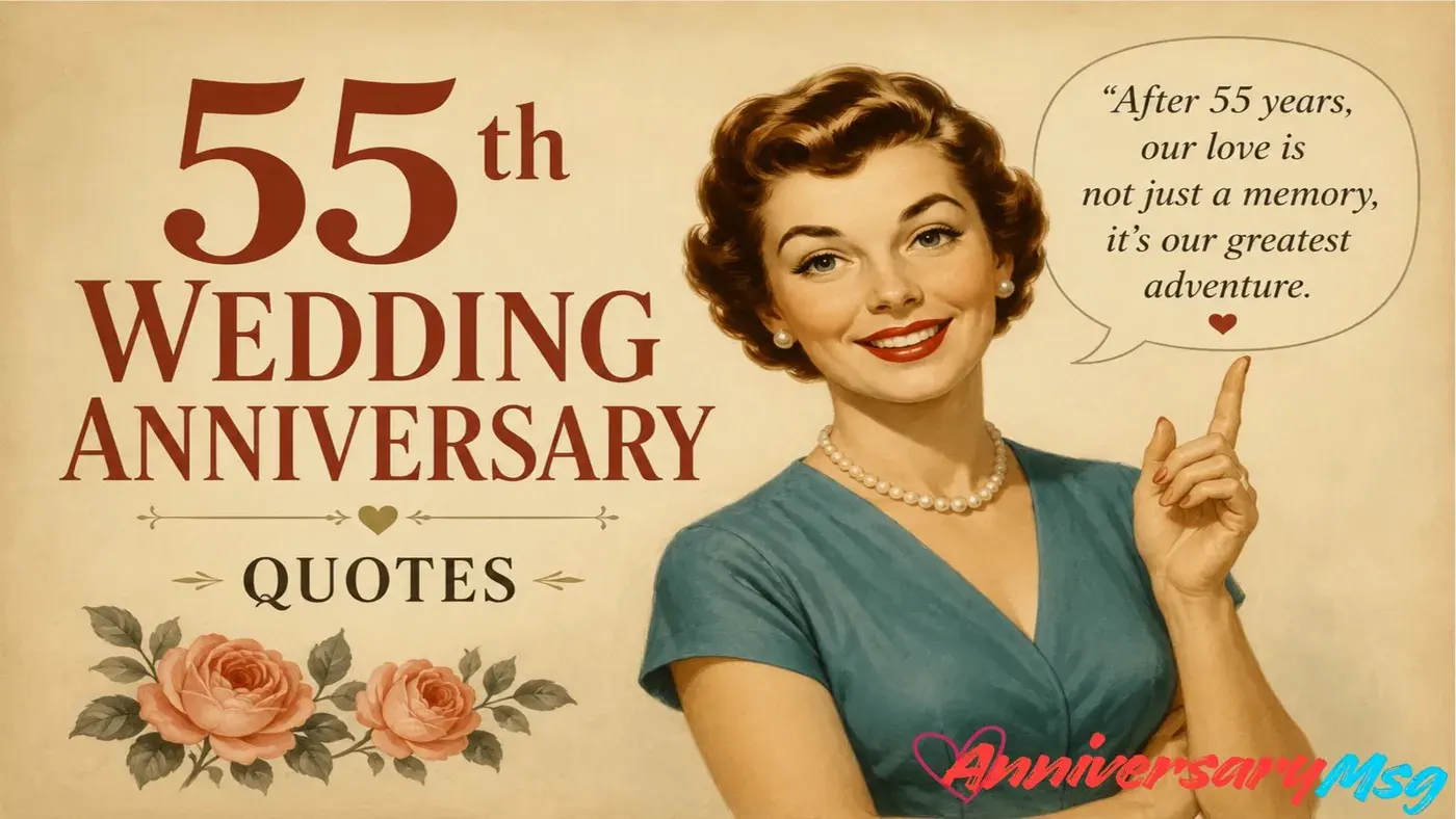 55th Wedding Anniversary Quotes That Touch The Heart