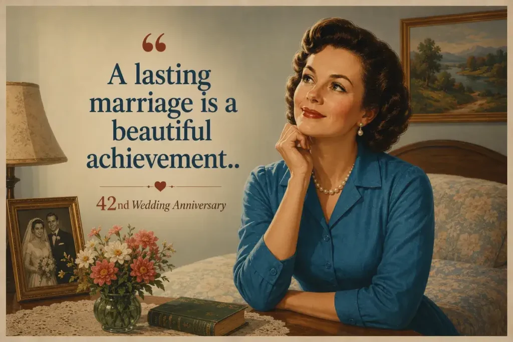Timeless 42nd Wedding Anniversary Quotes