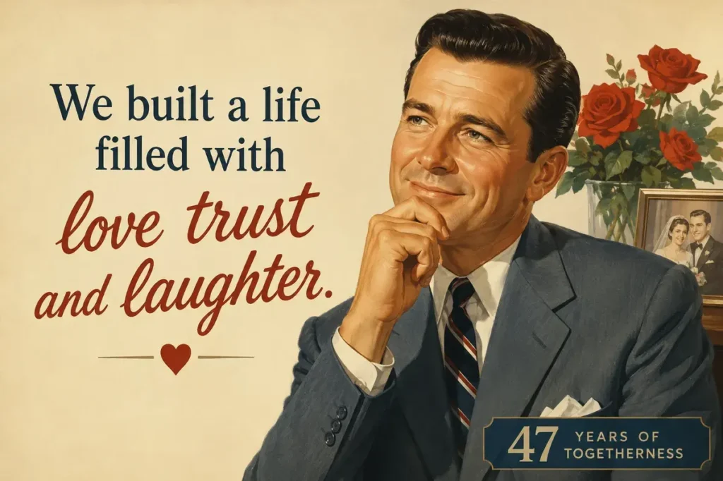 Family Inspired 47th Wedding Anniversary Quotes
