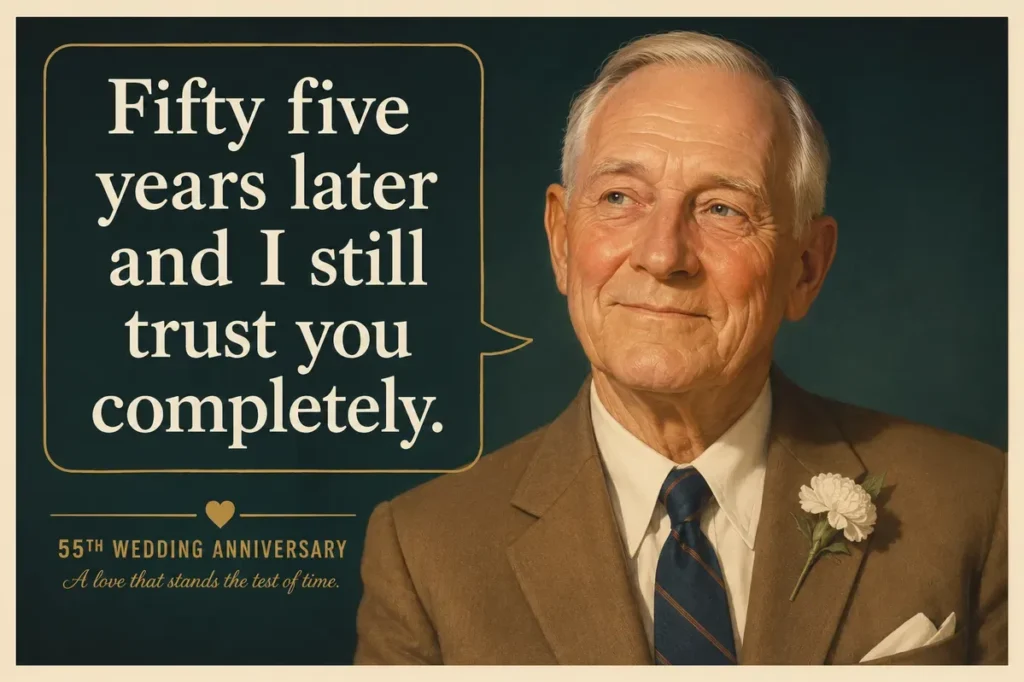 55th Wedding Anniversary Quotes For Husband