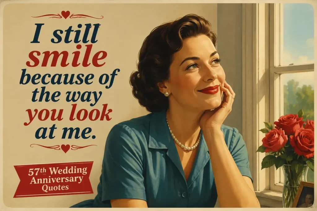 Romantic 57th Wedding Anniversary Quotes for Endless Love