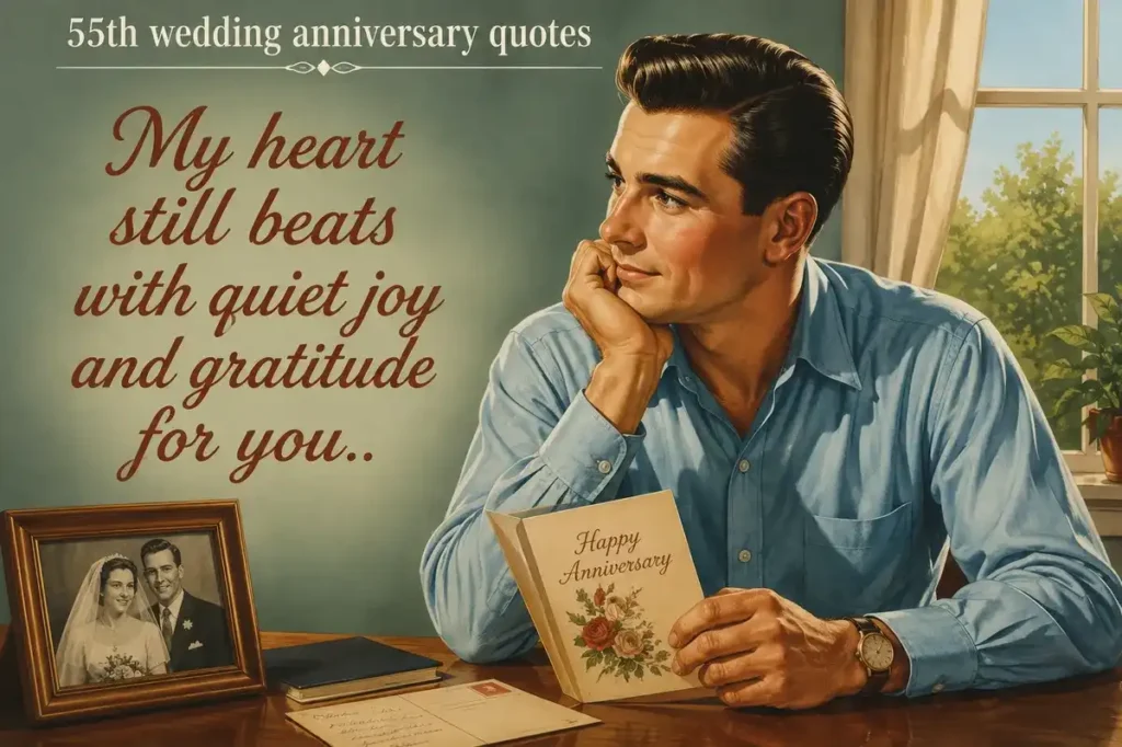 Romantic 55th Wedding Anniversary Quotes for Timeless Love