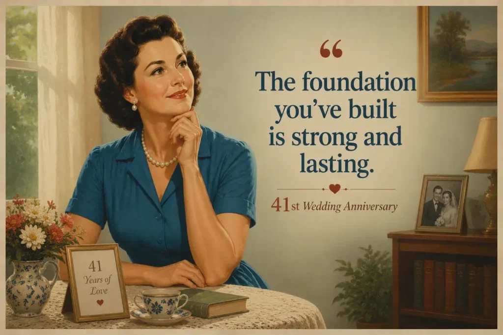 Meaningful 41st Wedding Anniversary Messages