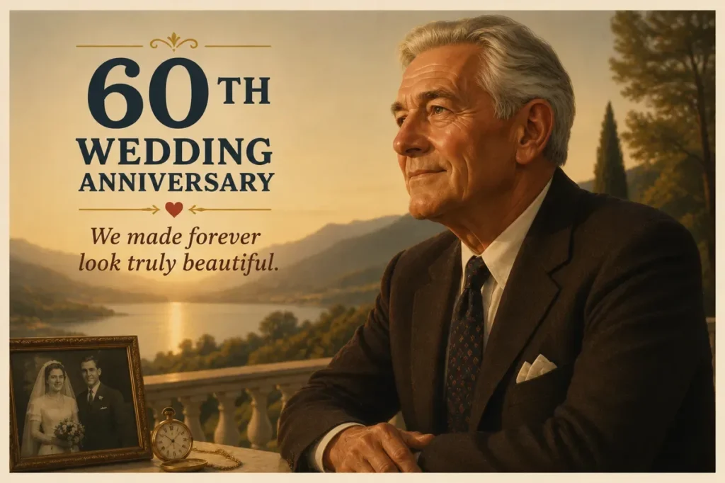 Short And Meaningful 60th Wedding Anniversary Quotes