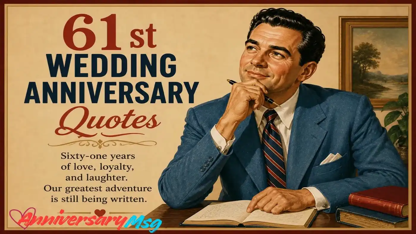 61st Wedding Anniversary Quotes To Honor 61 Beautiful Years
