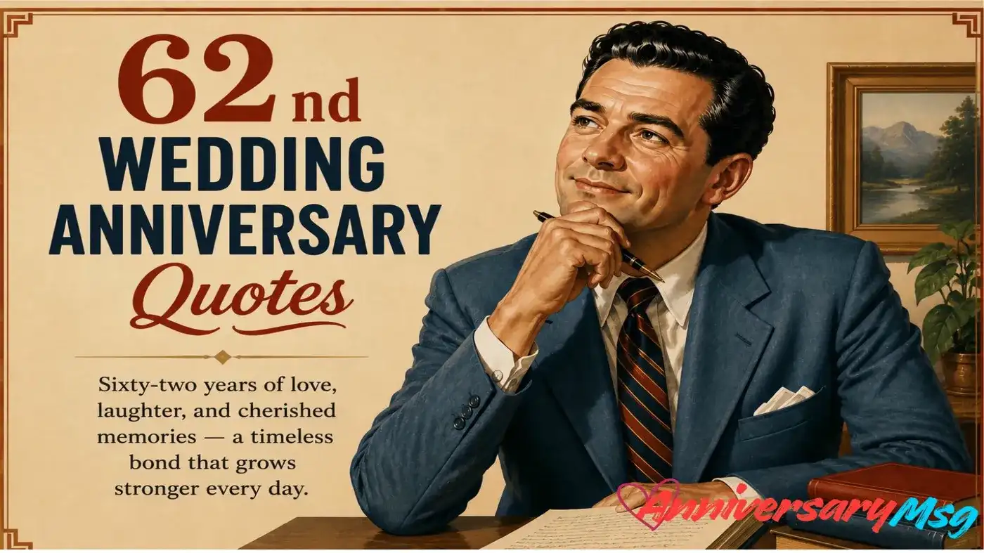 62nd Wedding Anniversary Quotes To Honor A Lifetime Of Love