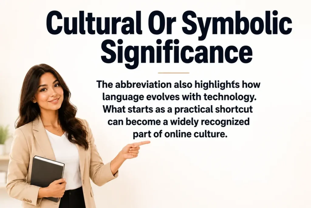 Cultural Or Symbolic Significance. 