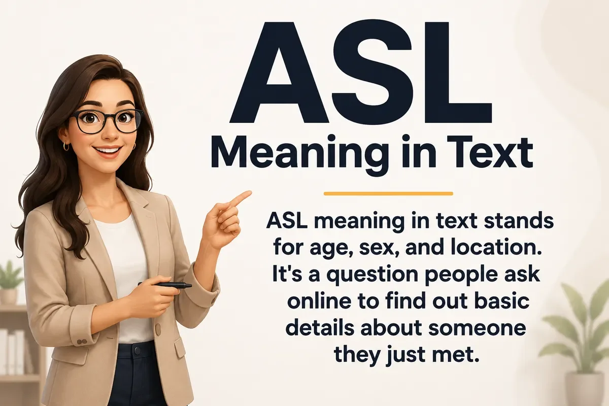 ASL meaning in text