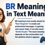 BR Meaning in Text.